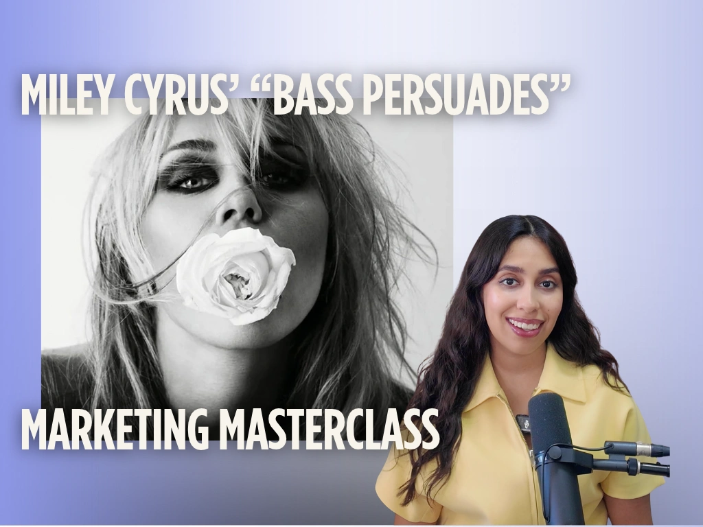 Miley’s Bass Persuades Marketing Strategy: How to Rebrand a Legacy Artist